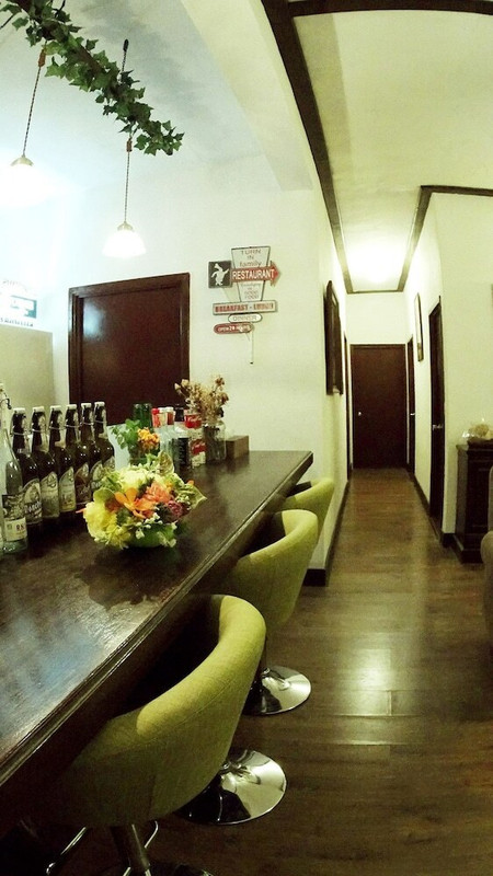 客室内のダイニングエリア