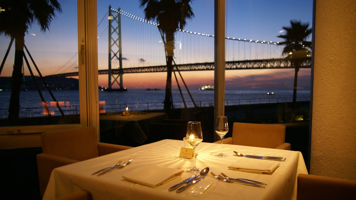 もちろんレストランもオーシャンビュー♡3844215