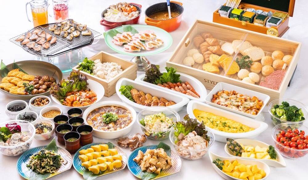 朝食ブッフェ 一例 / 1