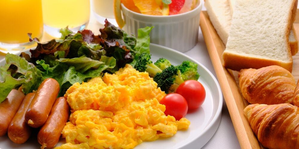 朝食ビュッフェ