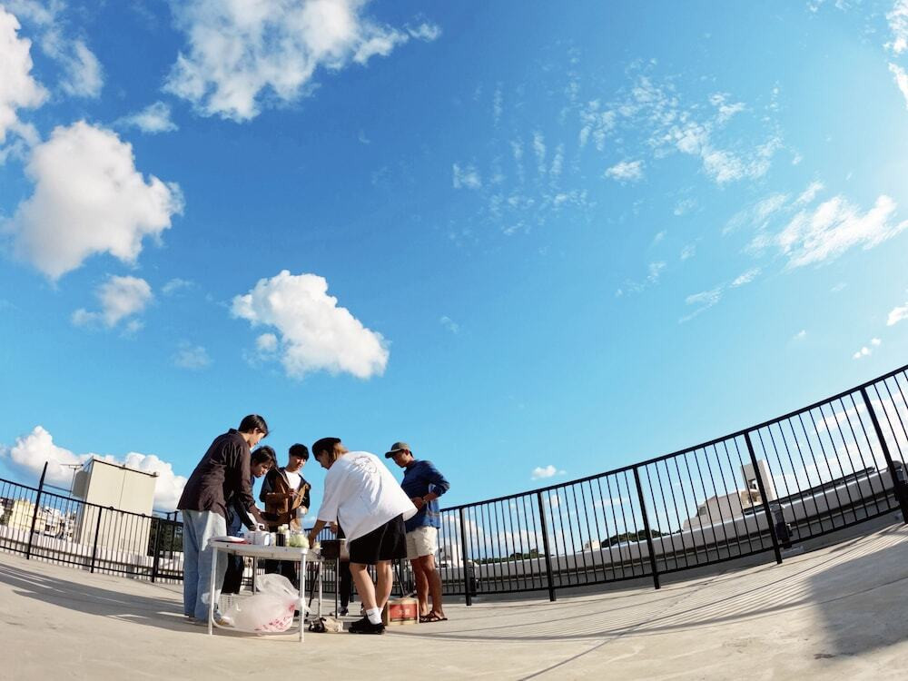 屋上テラス