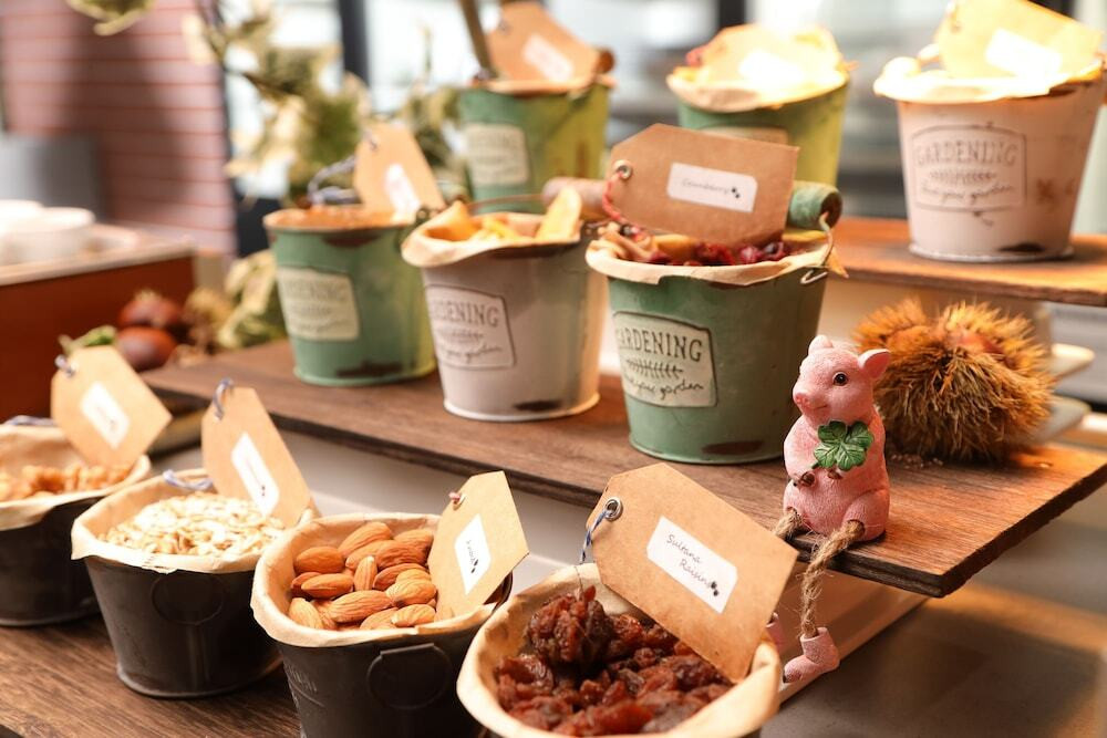 朝食ビュッフェ