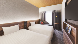 ツイン 禁煙 ベッド幅110センチが2台 (2019年リニューアル)