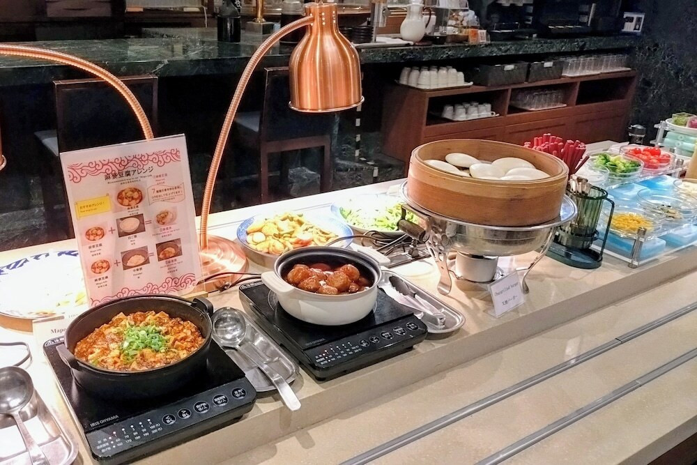 朝食ビュッフェ