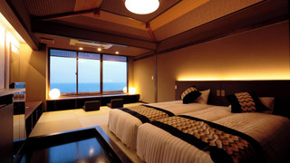 オーシャンフロント 和洋室 布団付き