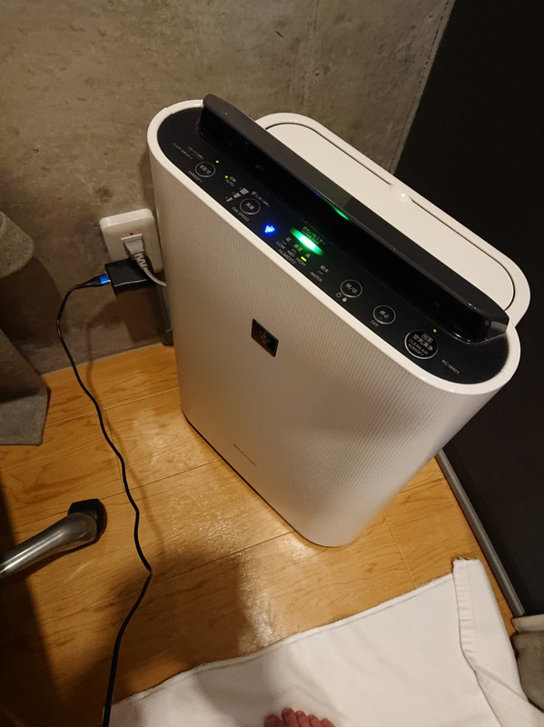 空気清浄機設置