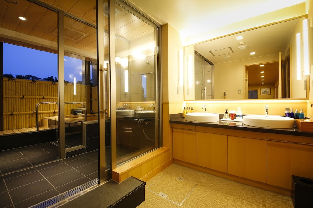 露天風呂付き客室は全部で5タイプ♪金泉を2人占めしよう4273300