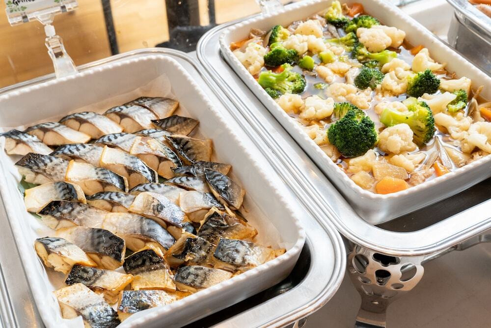 朝食ビュッフェ