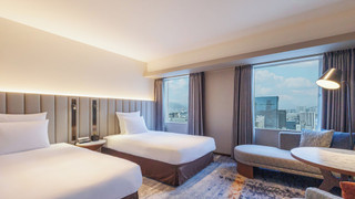 スタンダード ルーム シングルベッド 2 台 クラブラウンジ利用可 (High Floor)