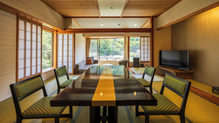 [喜咲] 川側 かけ流し露天風呂付和室 広々12.5帖 (48平米)
