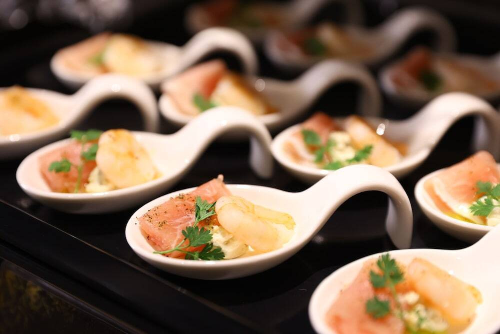 朝食ビュッフェ