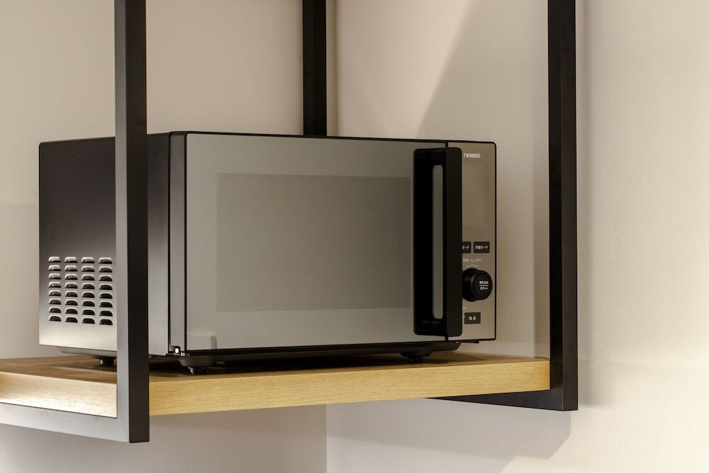 客室の電子レンジ一例