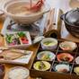 【朝食のみ】＜部屋食＞3種類から選べる干物や伊勢海老のお味噌汁 | 全室源泉かけ流し露天風呂付の宿 いさり火
