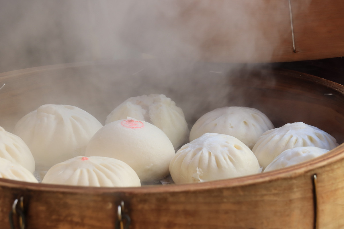 横浜中華街の肉まんイメージ