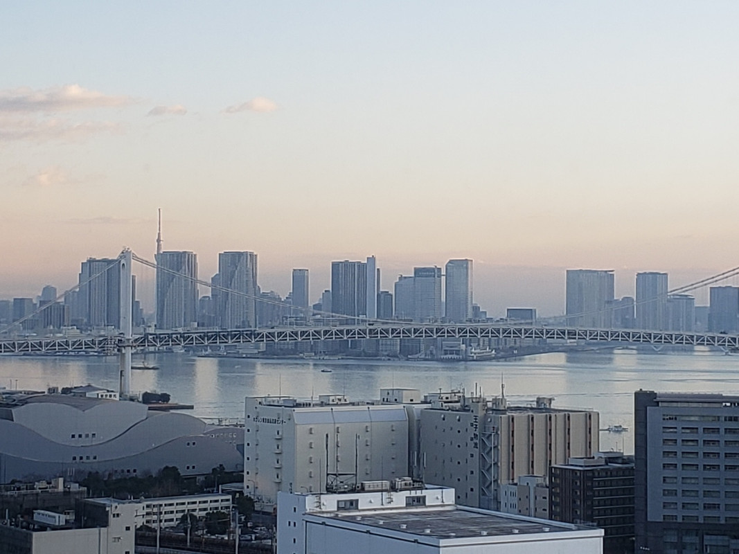 実はスカイツリーも見える。