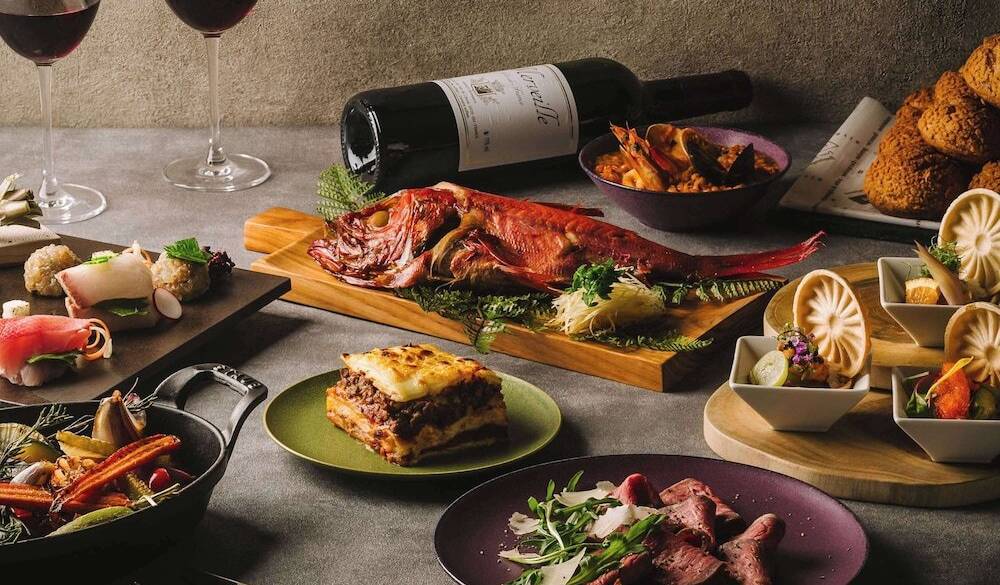 夕食ビュッフェ / 1