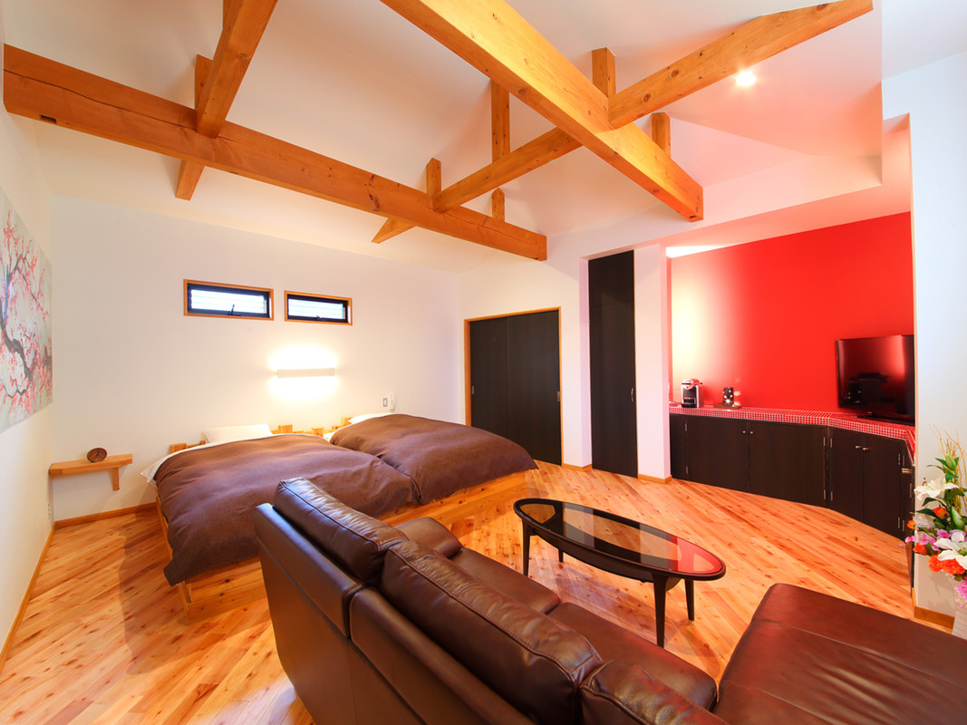 スタンダード洋客室 斐 リビング 2階