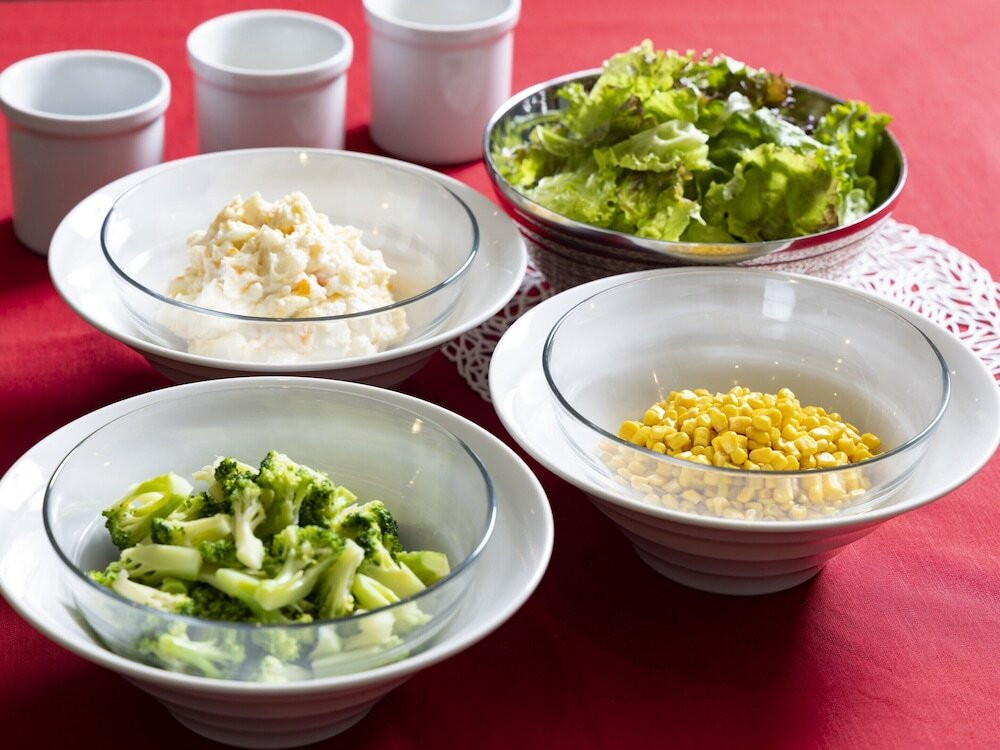 朝食ビュッフェ