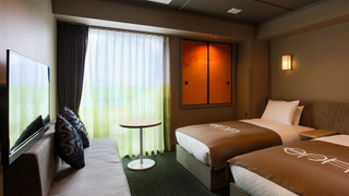 クラシック ツインルーム シングルベッド 2 台 禁煙 専用バスルーム