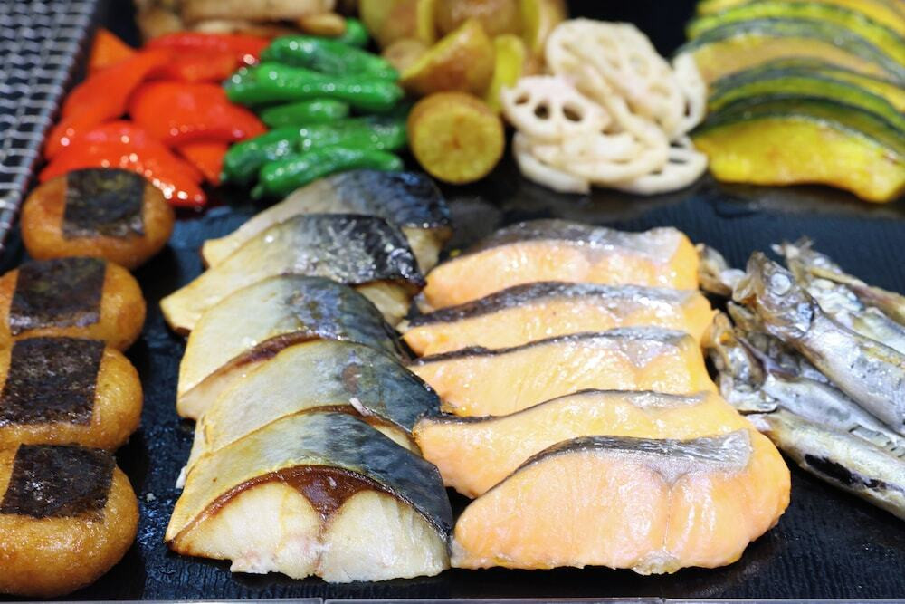 朝食ビュッフェ