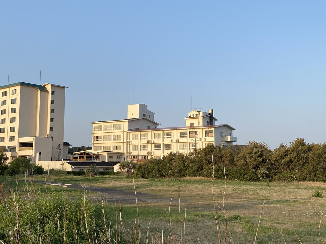 海から見た様子