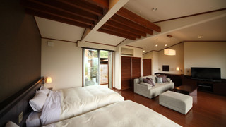 スーペリアツインルーム ジャグジー付露天風呂 別館 (子供不可) ゆめの里エリア (アレルギー・ビーガン等料理変更不可)