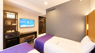 スタンダード ツインルーム 禁煙/ホテルから金閣寺・嵐山など京都の観光スポットへシャトルバス毎日運行中！（事前予約制）