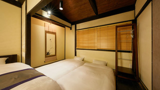 町家一棟貸し (ベッド+布団)