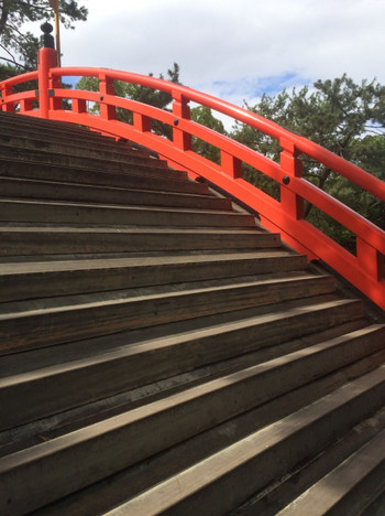 橋を歩いて厄落とし1887085