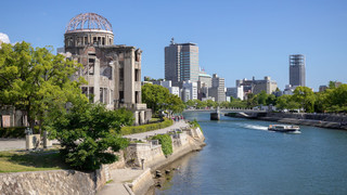 和室 原爆ドーム側眺望