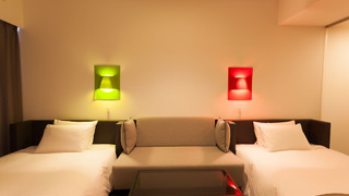 プレミアツイン　禁煙 (セミダブルベッド2台)