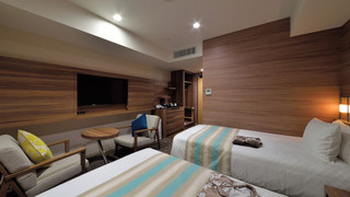 ツインルーム シングルベッド 2 台 禁煙