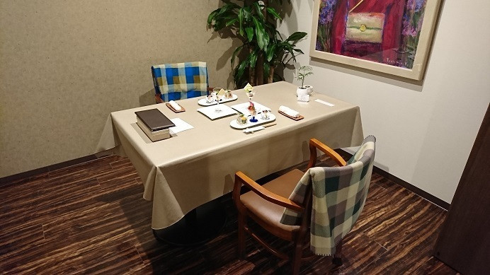 プライベート感のある食事処