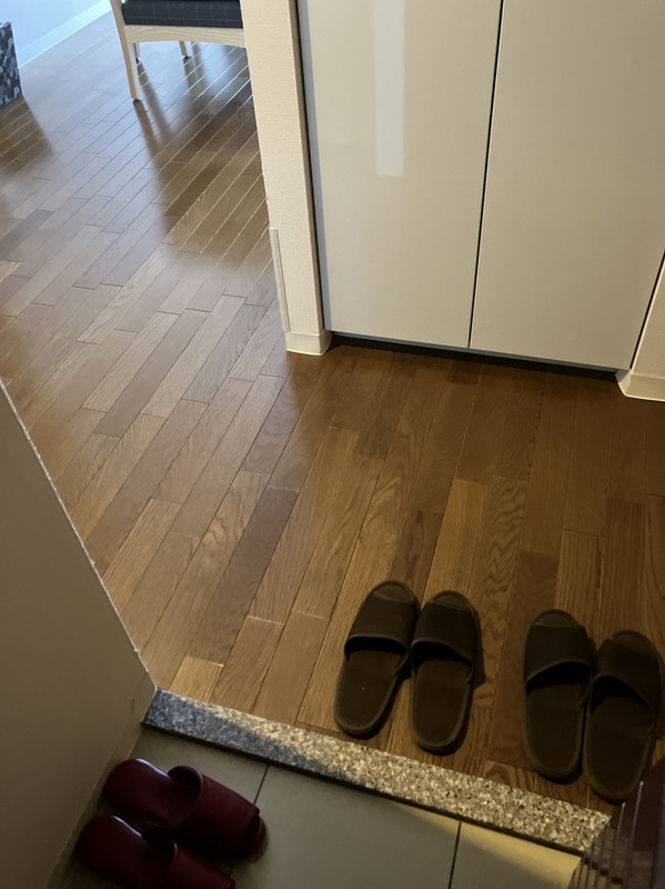 アパートタイプの部屋