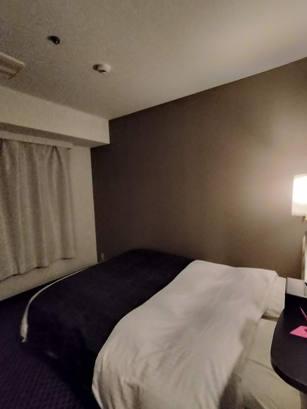 ベッドは良いが室内が全体的に暗い