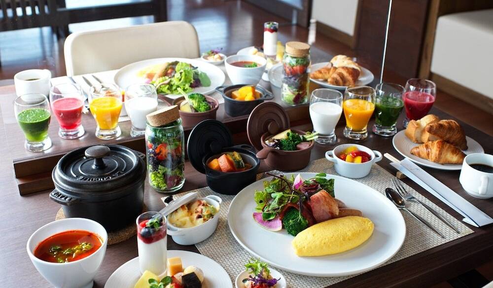 朝食ビュッフェ 盛り付け一例 / 1