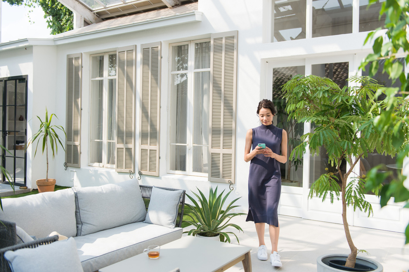 リゾートイメージ　女性