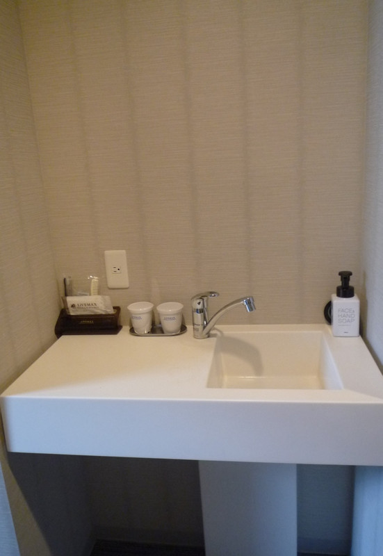 独立した洗面台