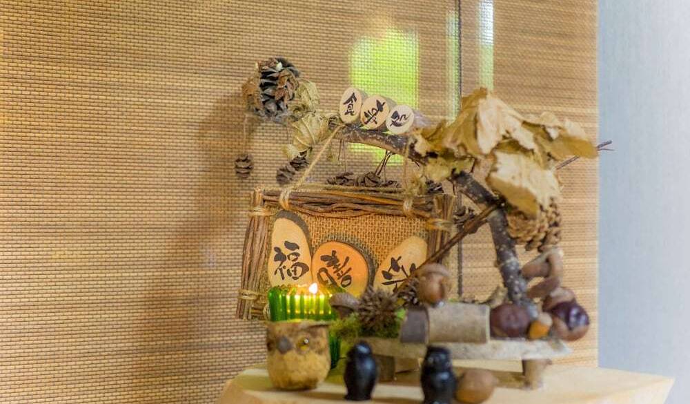 「福膳坊」入口の置物 / 5