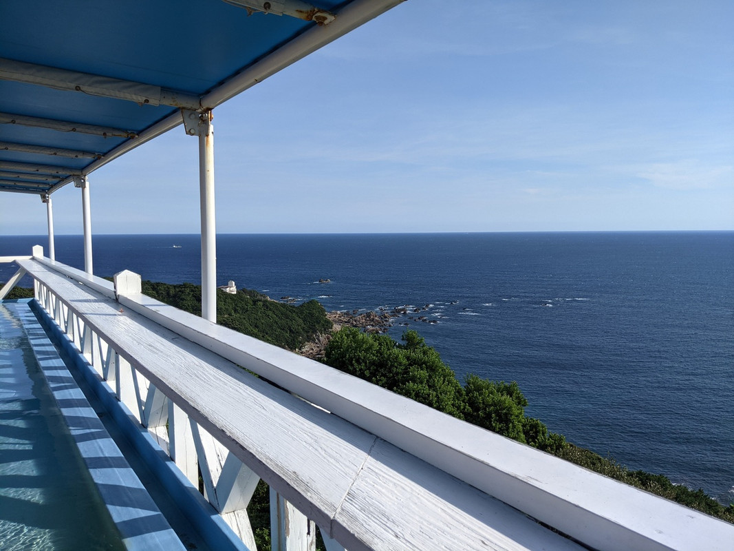 海を望む絶景テラス