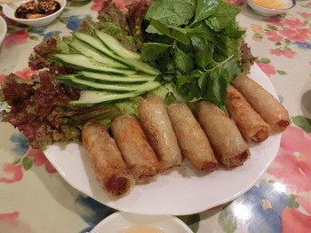 「THI THI」料理 703397 揚げ春巻き972円