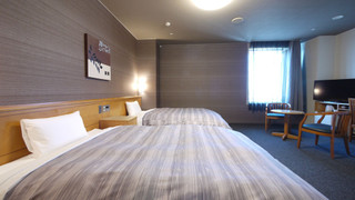 ツインルームシングルサイズベッド 2 台禁煙