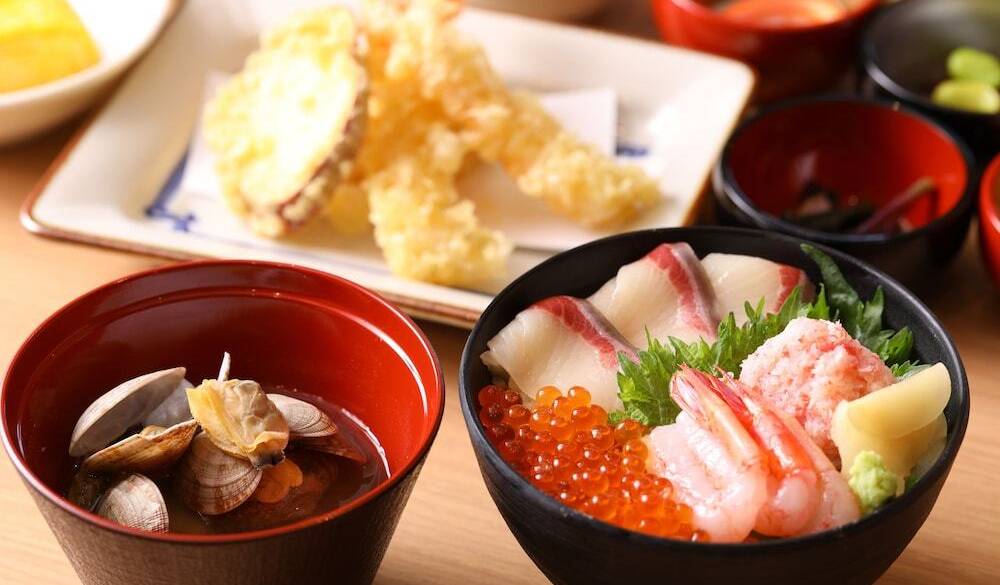 朝食バイキング／海鮮丼一例 / 1