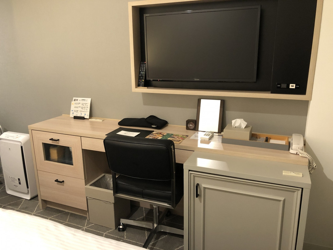 広くないけれど快適なお部屋