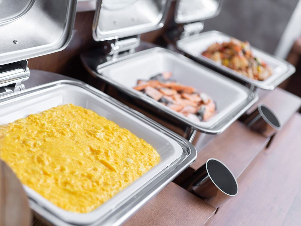 朝食ビュッフェ