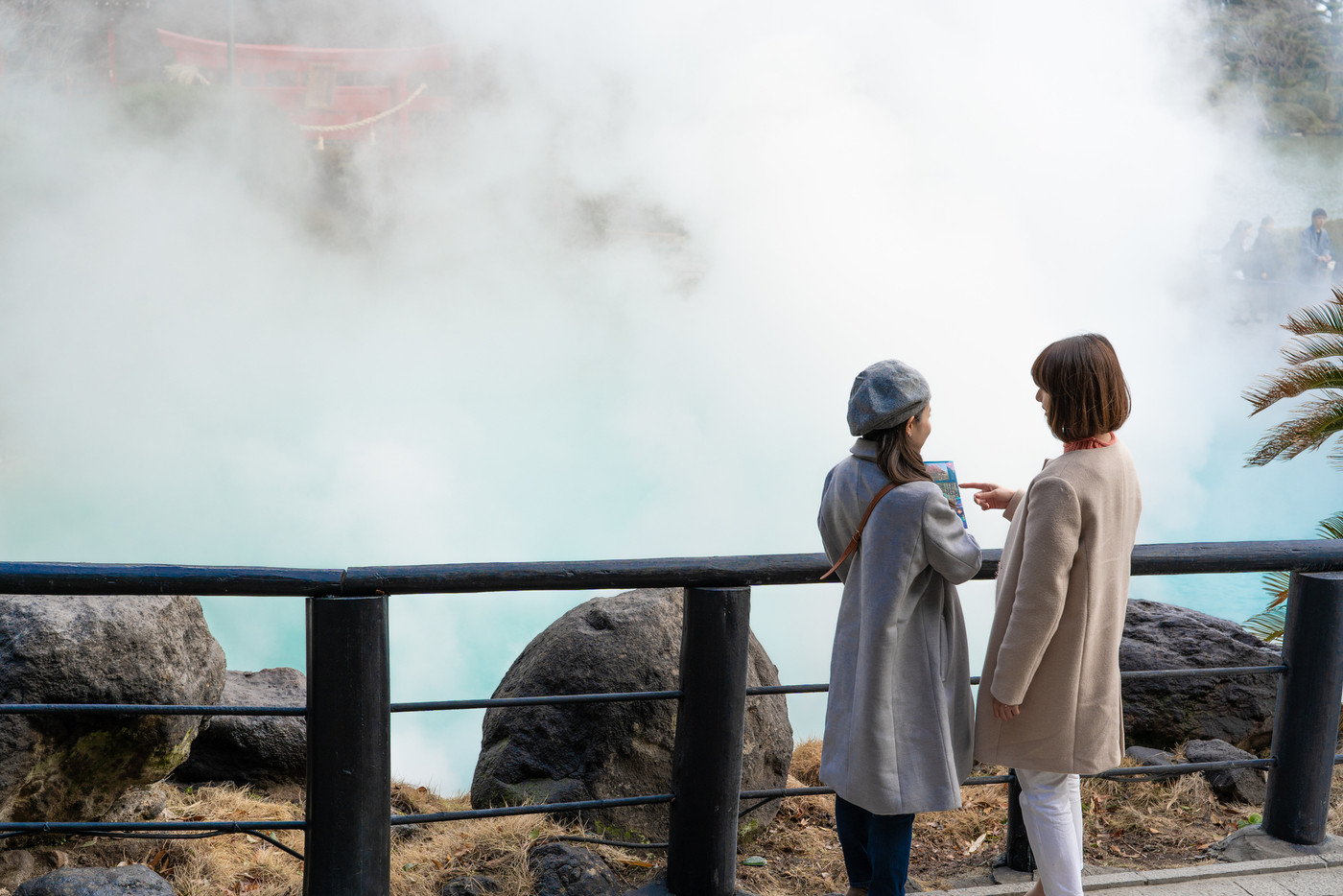 女子旅　冬（撮影協力：海地獄）