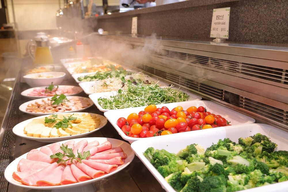 朝食ビュッフェ