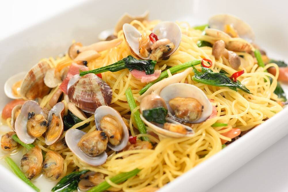 朝食ビュッフェ