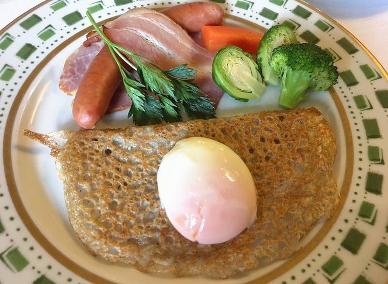 白馬産蕎麦粉を使ったクレープ / 1