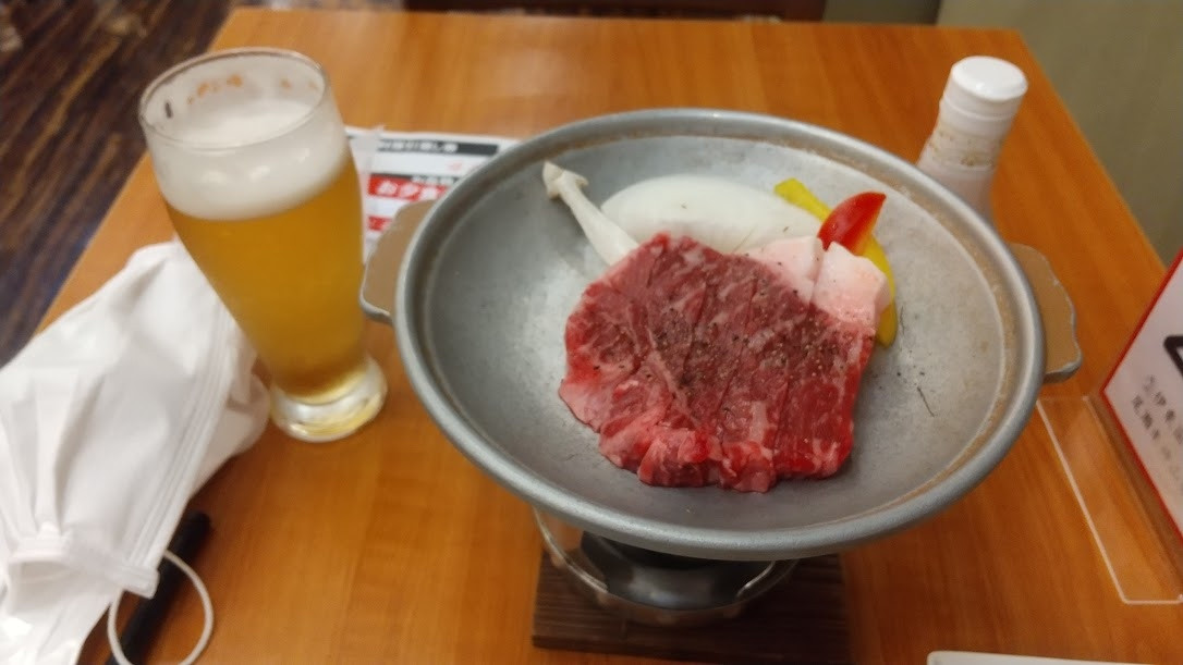 追加の上州牛ステーキ